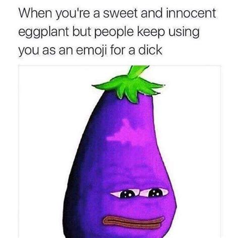 Ha Ive Never Seen This Actually Used As An Eggplant Ever Eggplant Emoji Emoji Jokes