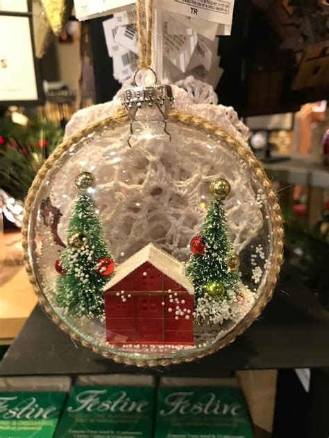 Or, for a more playful christmas decorating idea, select round ornaments in colors such as yellow and gold. Nanaland: Christmas at Cracker Barrel