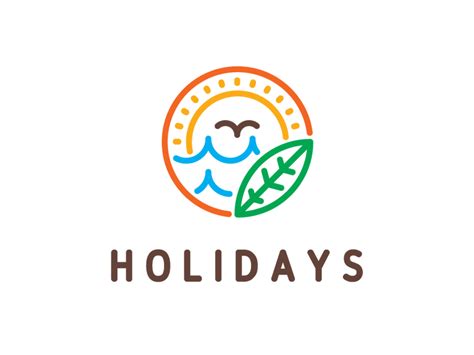 Holidays Logo By Gitson Media Creative Agency On Dribbble