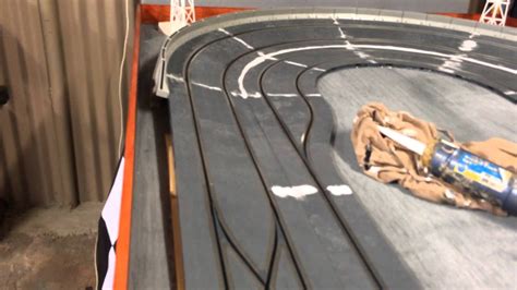 Scx Digital Nascar Slot Car Track 132 Build Filling The Gaps Between