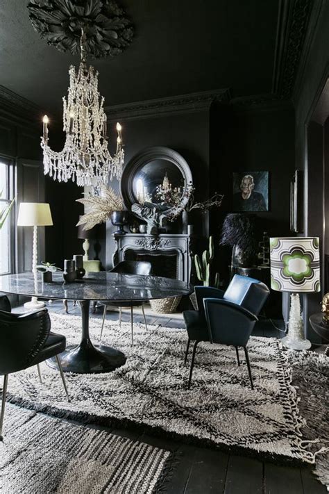 36 Refined Gothic Kitchen And Dining Room Designs - DigsDigs