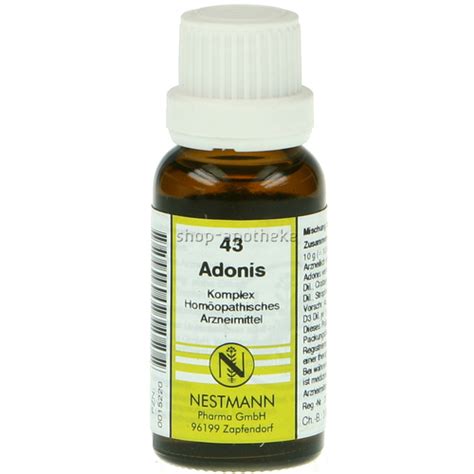 43 adonis komplex homöopathisches arzneimittel. Adonis Komplex Nr. 43 Dilution - shop-apotheke.com