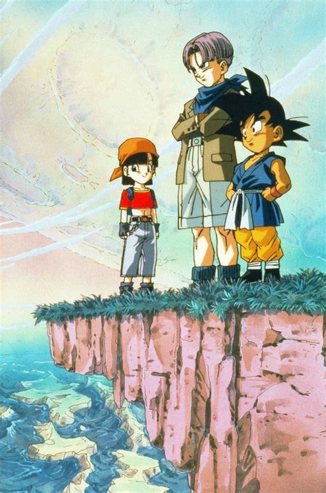 Pantrunks E Goku Dragon Ball Art Anime Dragon Ball Dragon Ball Gt