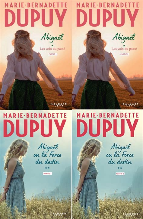 Marie-Bernadette Dupuy, "Abigaël - Les voix du passé", 2 tomes / AvaxHome