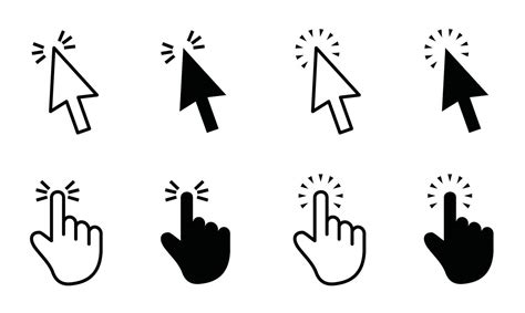 Computer Arrow Icon Vector Art Icons And Graphics For Free Download