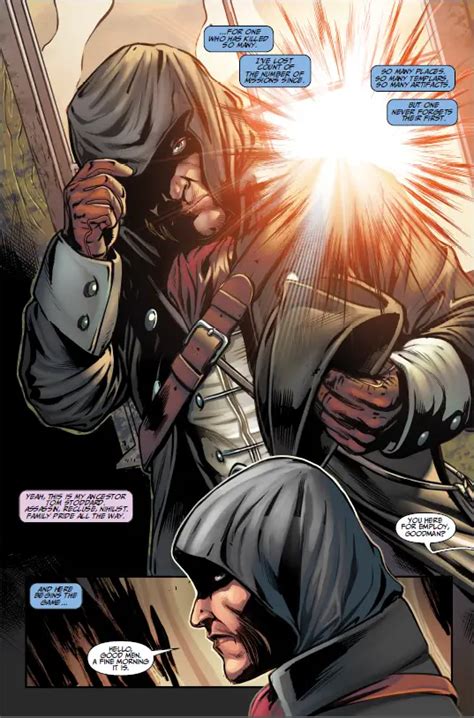 Assassins Creed The Comic Series Parts Two And Three Gaming Trend