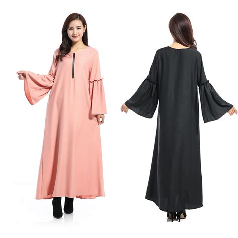 buy 2017 new model abaya in budai muslim women chiffon abaya hussegken long
