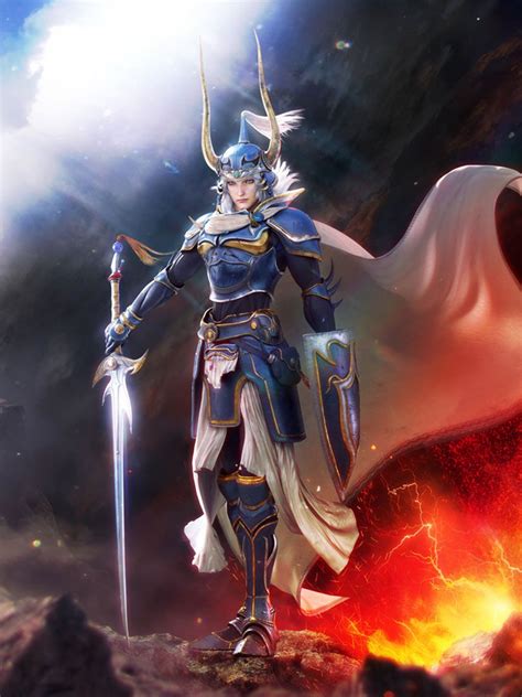 Warrior Of Light Promo Final Fantasy Art Final Fantasy Collection