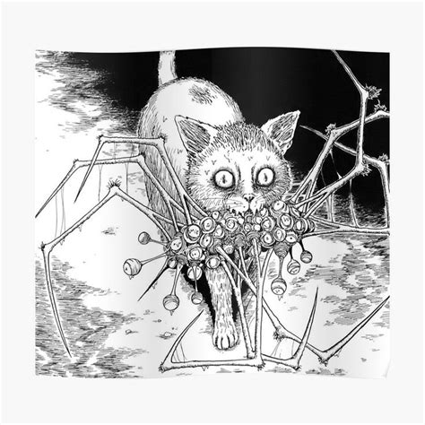 Soichis Beloved Pet Poster By Daveydesu In 2020 Junji Ito