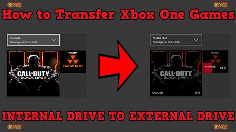How To Transfer Xbox One Games To A External Harddrive Or Ssd Youtube