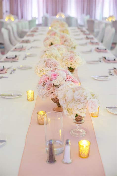 White And Pink Wedding Decorations 202
