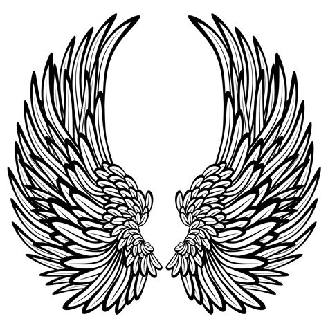 Images Of Angel Wings Clipart Best