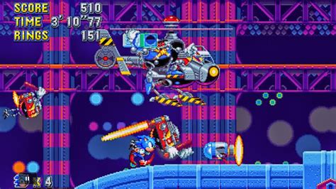 Sonic Mania Boss Fight Guide Studiopolis Act 1 Egg Helicopter W Bombs