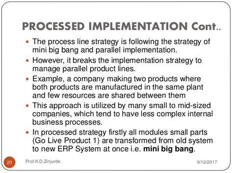 Erp Implementation Transition Strategies