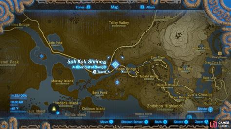 Zelda Breath Of The Wild Shrine Locations Map Maps For You