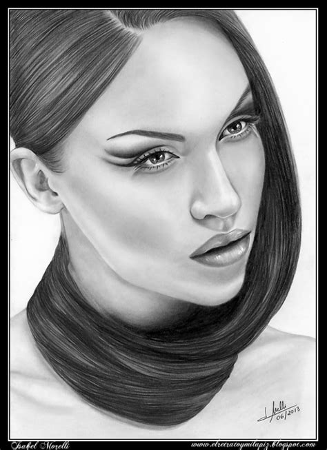 Por Amor al Arte Excelentes dibujos a lápiz de Isabel Morelli