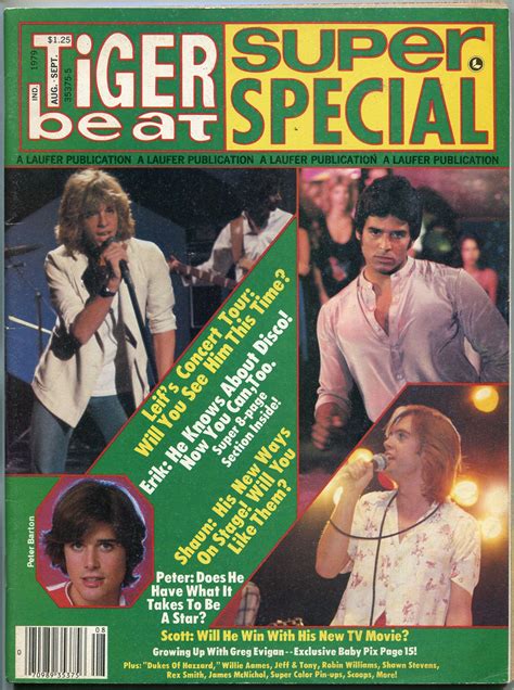 Tiger Beat Super Special Magazine August 1979 John Schneider Leif