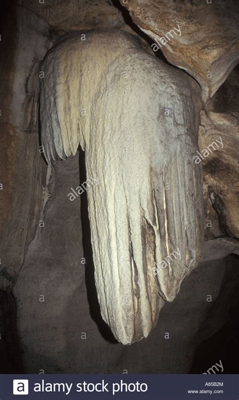 Stalactite In Amboni Cave Is The Most Extensive Limestone Cave In East