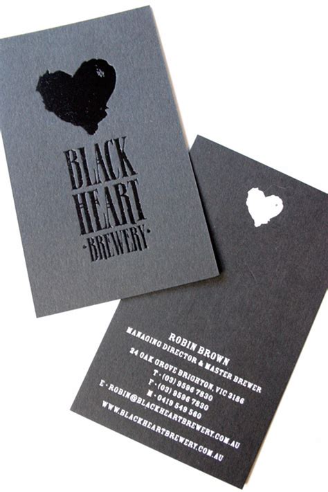 We've strategically chosen the fonts and text layouts so people won't miss out on your vital information. Black and White Business Cards Design (50 Inspiring ...