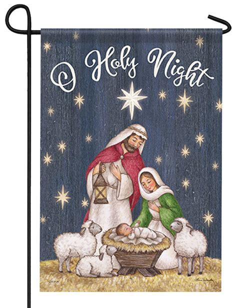 Nativity Scene Garden Flag I Americas Flags