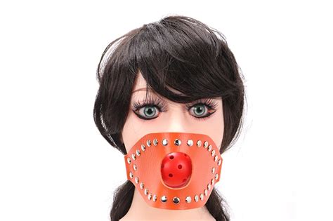 Red Soft Abs Adjustable Mouth Ball Gags Mouth Sex Toys Ball Gag Sex Toy Gag Buy Mouth Ball