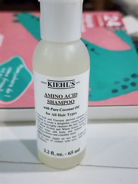 Kiehls Amino Acid Shampoo 65ml Beauty And Personal Care Hair On Carousell