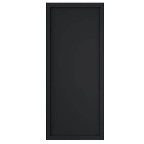 Jeld Wen Internal Slimline 1 Panel Black Door