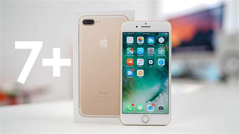 Apple iphone 7 plus 32 гб розовое золото. iPhone 7 PLUS Gold UNBOXING and SETUP - YouTube