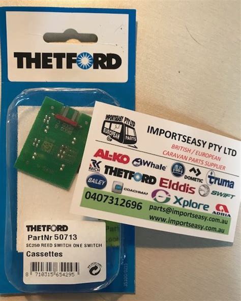 Thetford Toilet Cassette C250 Reed One Switch 50713 Stamped 42275 For