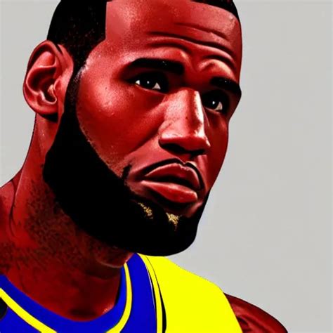 3 D Render Of Lebron James Stable Diffusion Openart