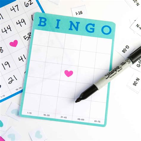 Free Printable Blank Bingo Cards Design Eat Repeat