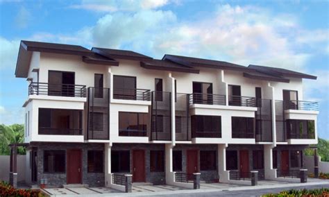 Semi Bungalow House Design In Philippines Row House Design Townhouse