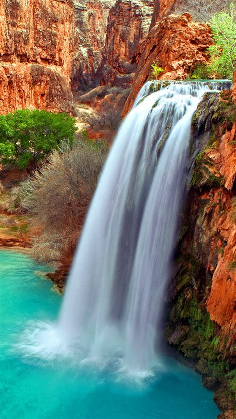 Arizona Waterfalls The Iphone Wallpapers