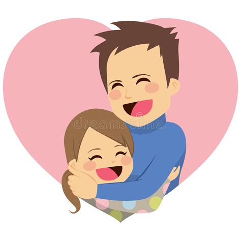 father and daughter clipart
