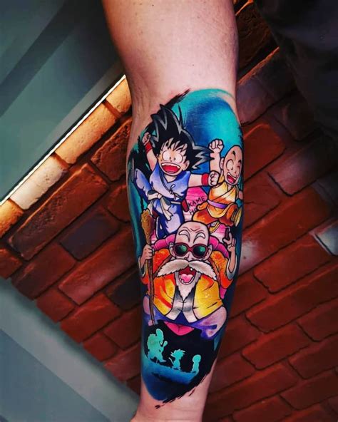 Dragon ball z, started off as a comic book then turned into its own tv show and is still being made today. Top 39 Best Dragon Ball Tattoo Ideas - [2020 Inspiration ...