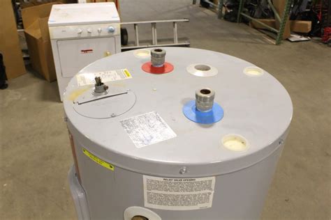 Water heater installation parts (22). State Select Water Heater | Property Room
