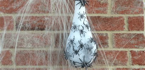 How To Make A Creepy Spider Egg Sac The Tiptoe Fairy