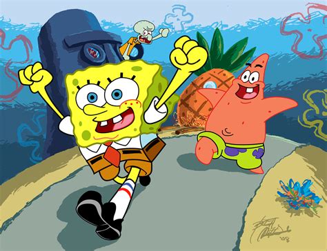 Spongebob Fan Art By Bm Illustrations On Deviantart