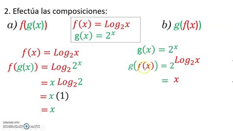 Cuadro Comparativo Funcion Exponencial Y Funcion Logaritmica Images