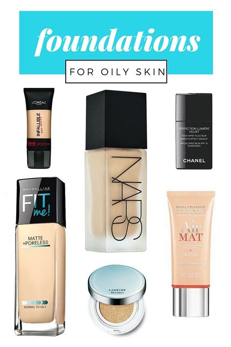 The Best Foundations For Oily Skin Best Foundation For Oily Skin