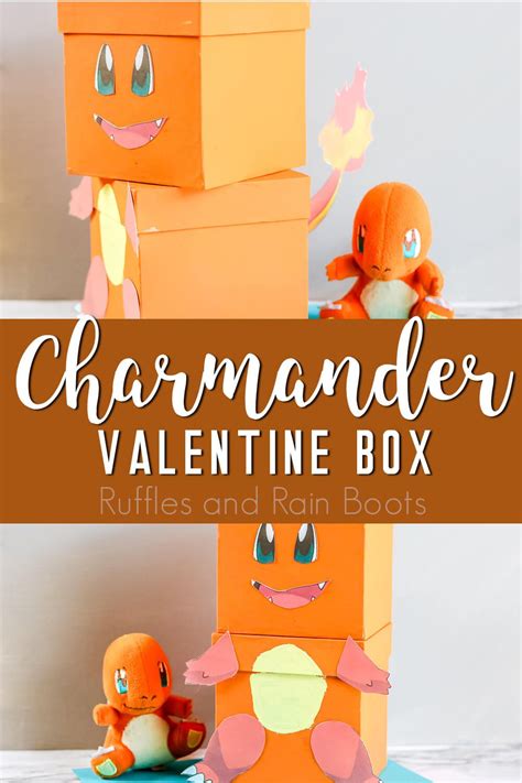 This Pokemon Charmander Valentine Box Craft Is Adorable Charmander