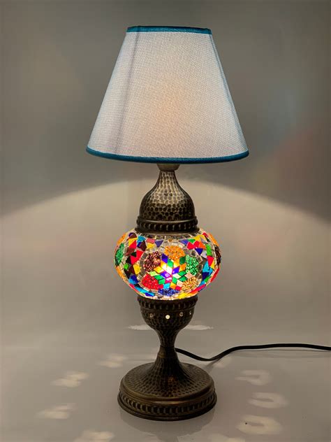 Turkish Table Lamp Turish Lamp Handmade Moroccan Mosaic Etsy