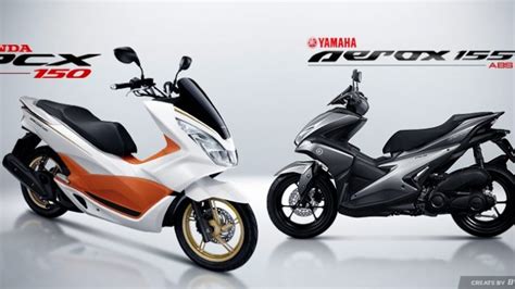 Yamaha Aerox 155 Dan Honda PCX 150 Diadu Di Trek Lurus Siapa Yang