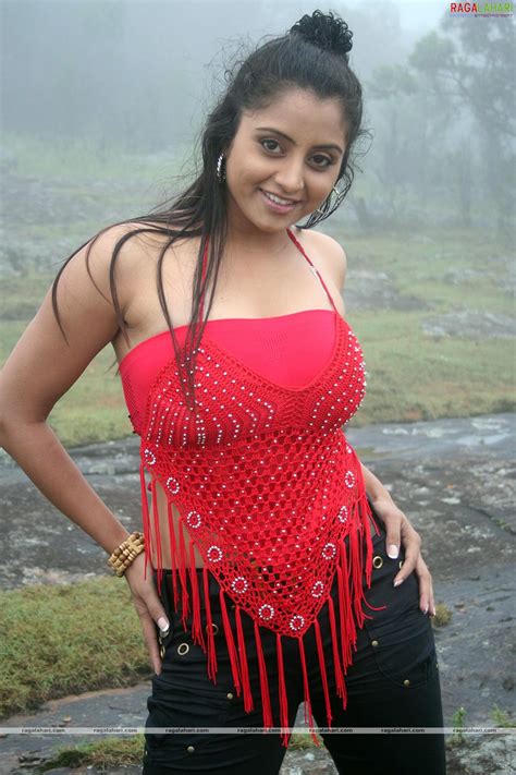 Indian Actress South Indian Actress Sunitha Varma Hot Bra Visible And Boobs Press
