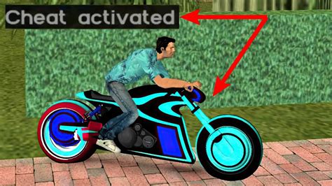Secret Bike Cheats In Gta Vice City Hidden Place Gtavc Youtube