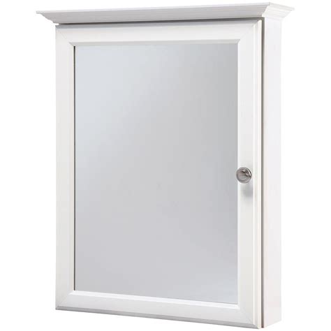 • century warranties our medicine cabinets to be free of defects in workmanship for a period of one (1) year. Glacier Bay 20-1/4 in. W x 25 in. H Framed Surface-Mount ...