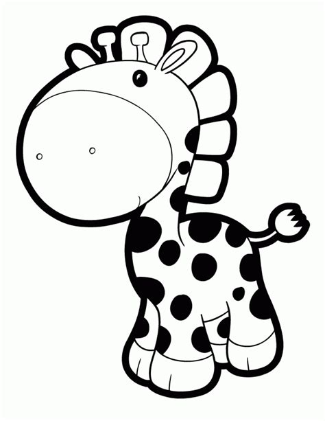 Baby Giraffe Free Printable Clipart Best