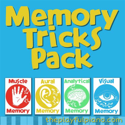 Memory Tricks Pack The Playful Piano