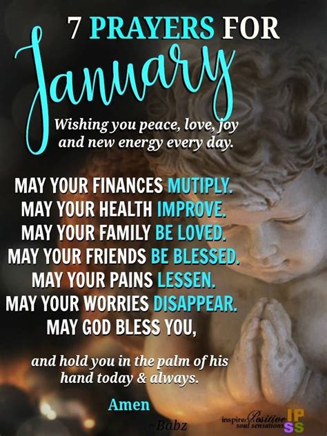Lovethispic Offers 7 Prayers For January Pictures Photos And Images To