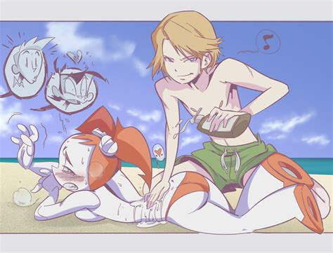 Rule 34 Ass Beach Brad Carbunkle Crossover Cuckold Digimon Jenny Wakeman Male Matt Ishida My